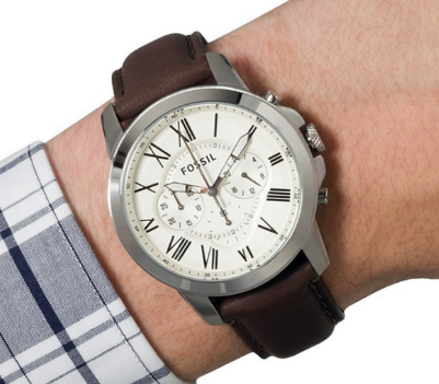 Ceas barbatesc Fossil Grant FS4735